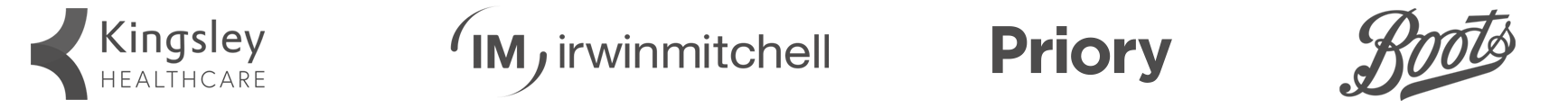 Kingsley, Irwin Mitchell, Priory, Boots